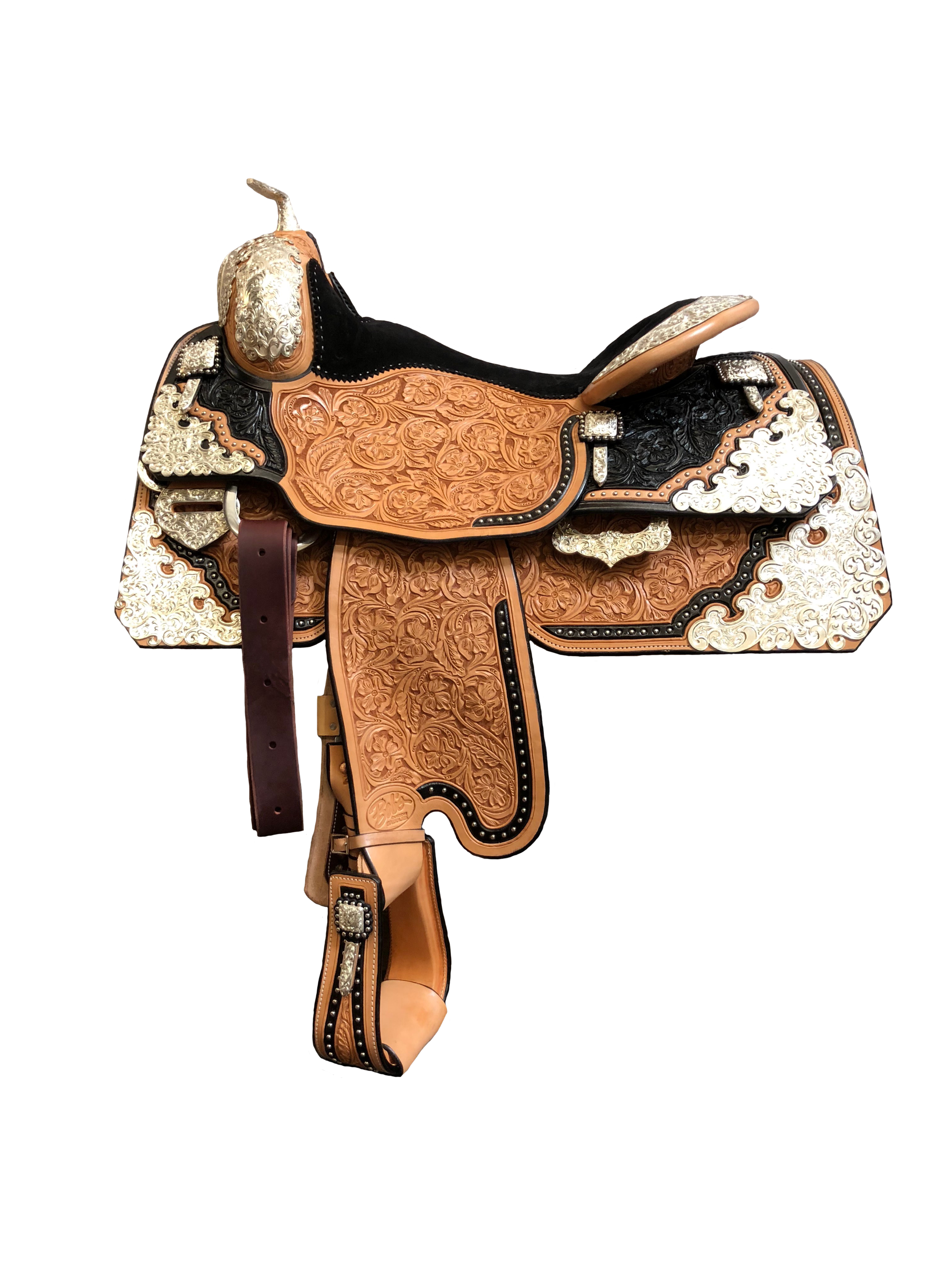 B18-381 Silver Show Saddle