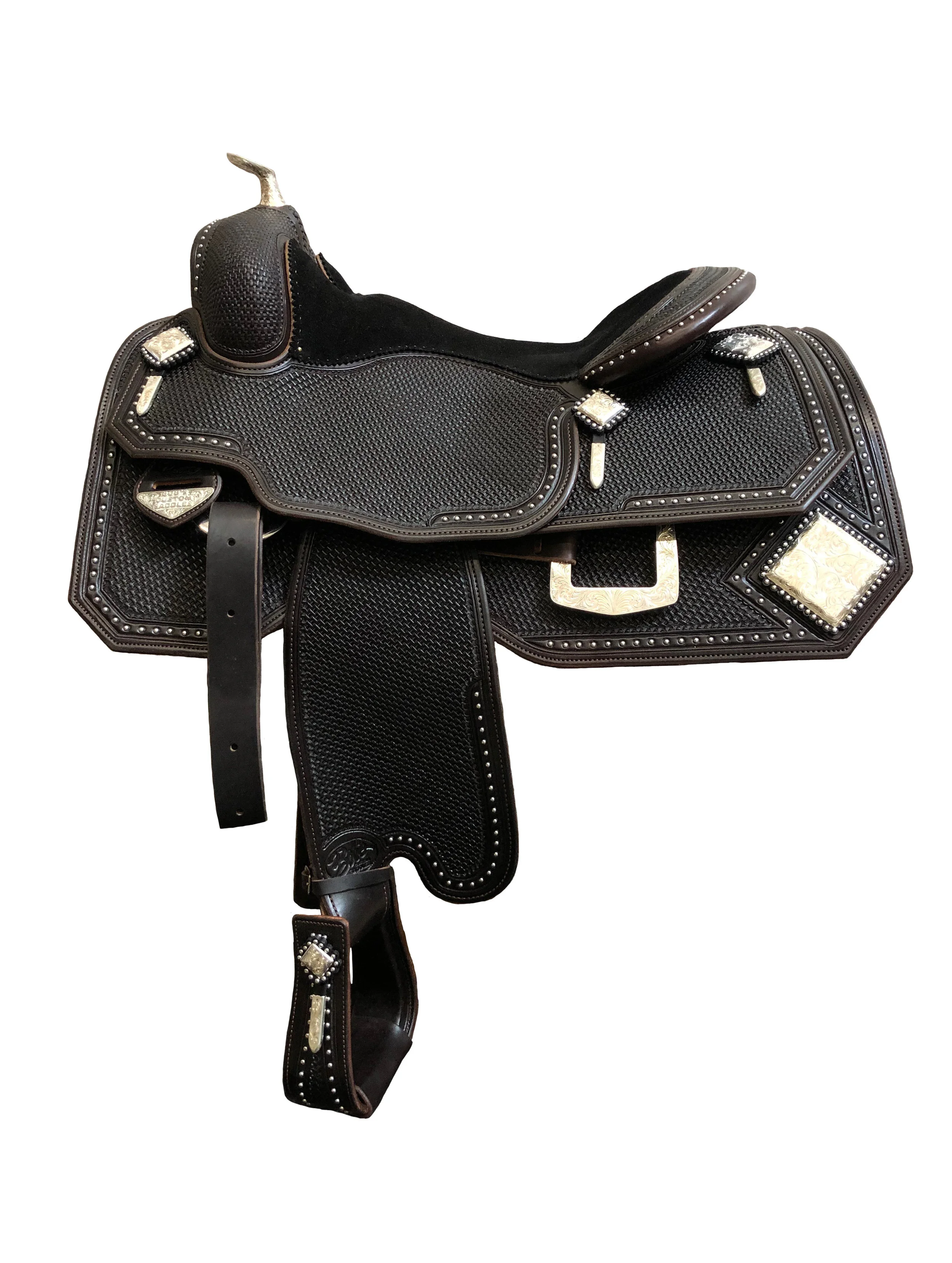 B19-346 Silver Show Saddle